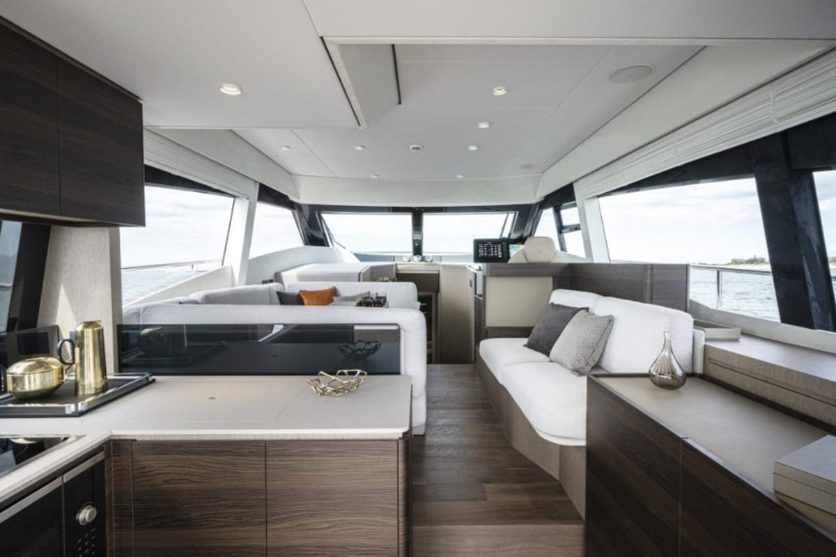 Roch Antonio, a Ferretti Yachts 500 yacht at Podstrana - Miljevac, Croatia