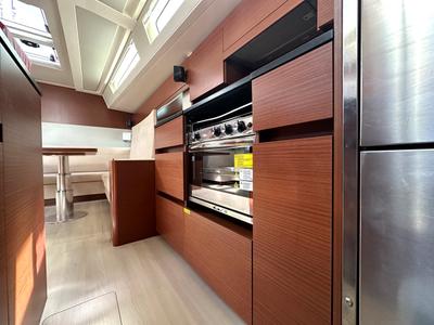 Galley of Adele, a Hanse Yachts Hanse 548 sailboat at Seget Donji, Croatia