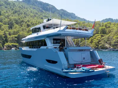 OZDE 2, a Motoryacht Motoryacht yacht at Fethiye, Turkey