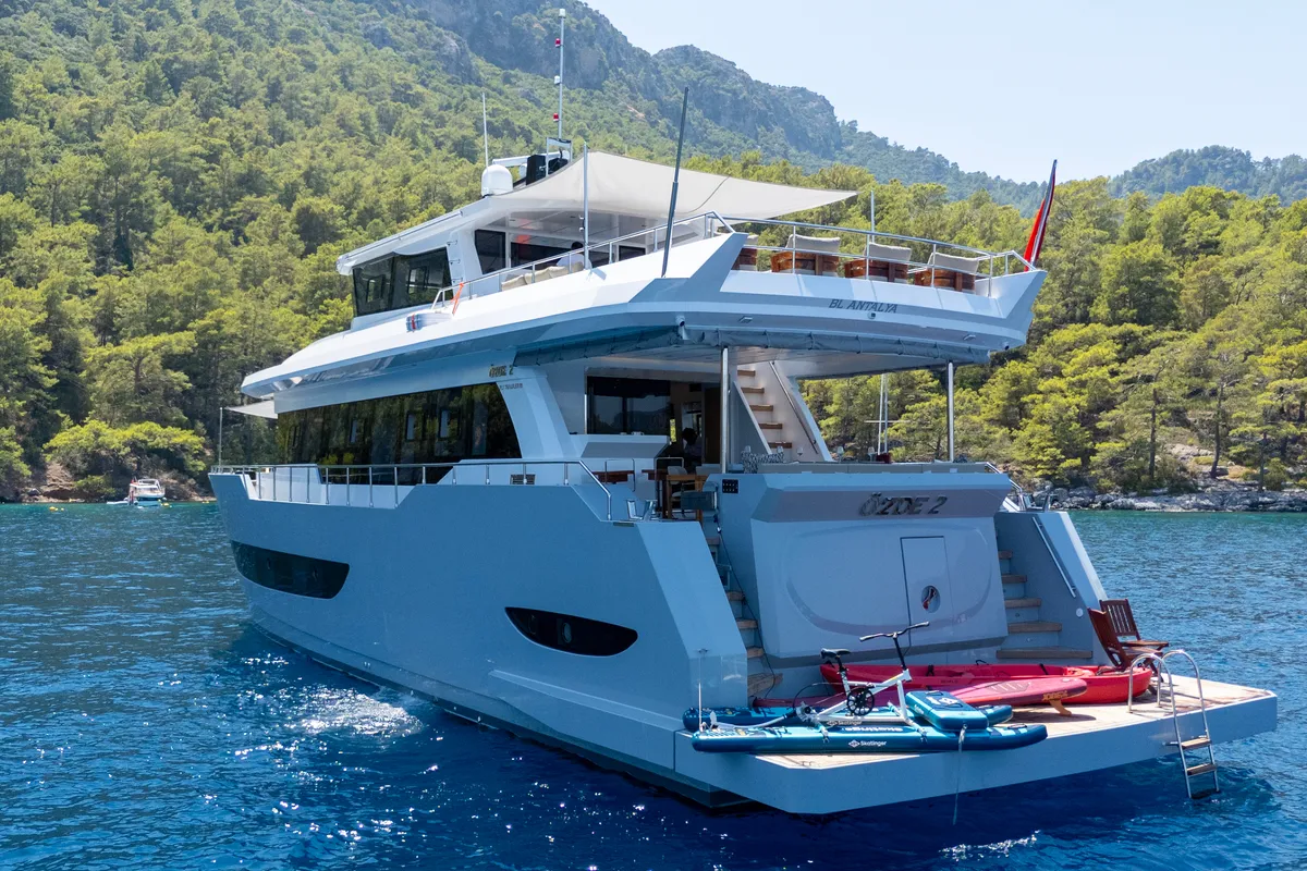 OZDE 2, a Motoryacht Motoryacht yacht at Fethiye, Turkey