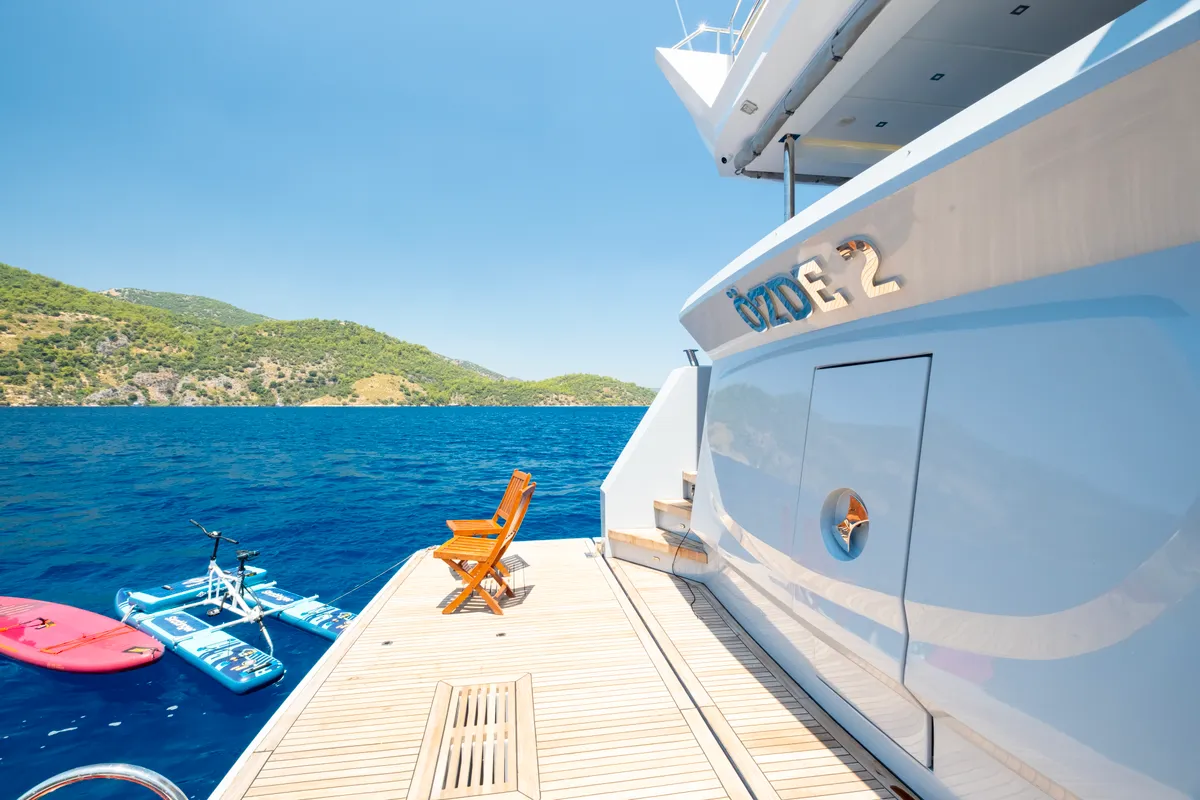 OZDE 2, a Motoryacht Motoryacht yacht at Fethiye, Turkey