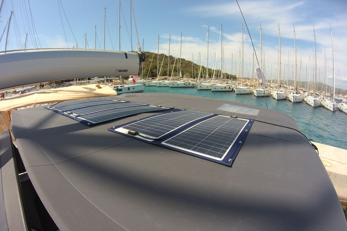 Lady Aga, a Hanse Yachts Hanse 508 sailboat at Općina Rogoznica, Croatia