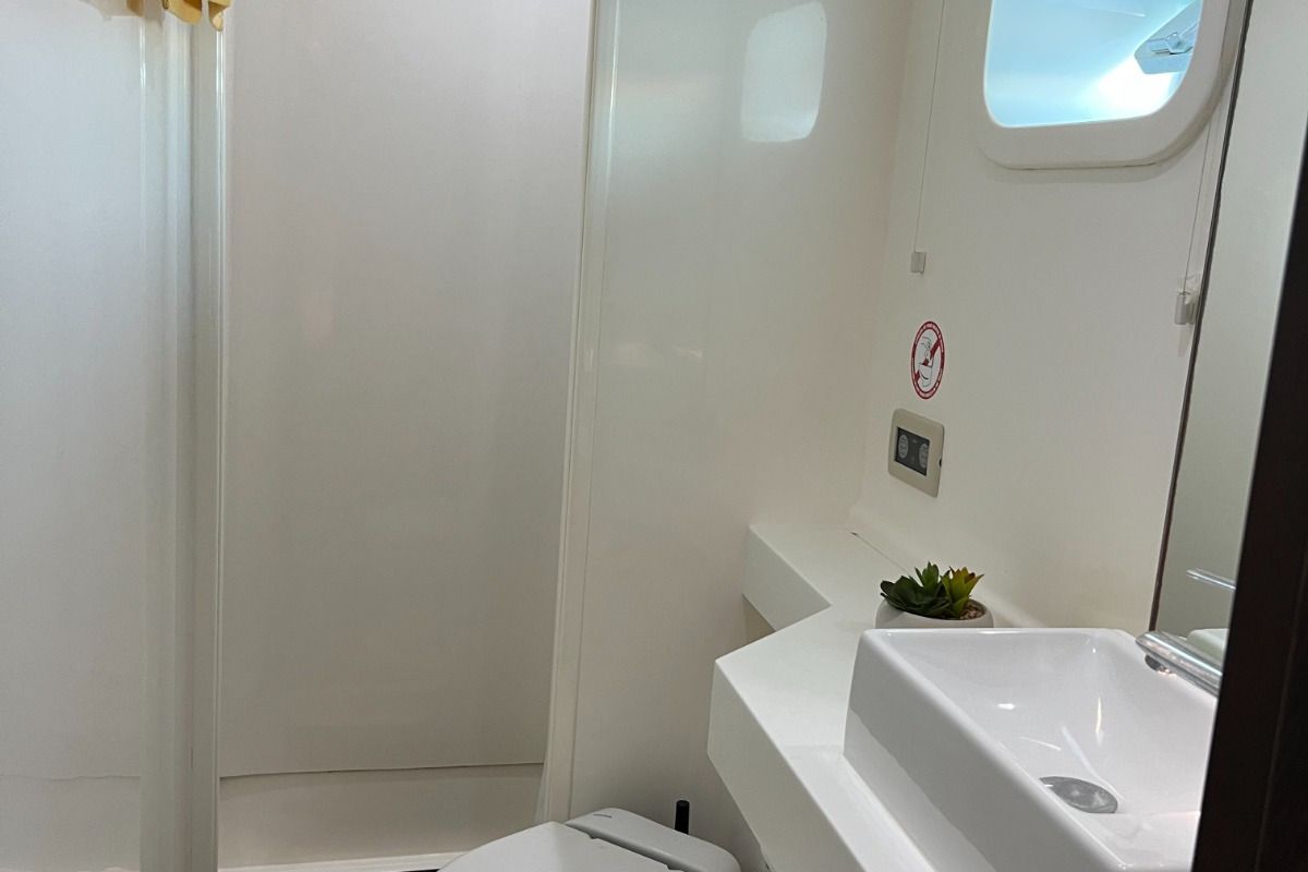 Head on Tekila, a Sunreef Yachts Sunreef 62 catamaran at Ibiza, Spain
