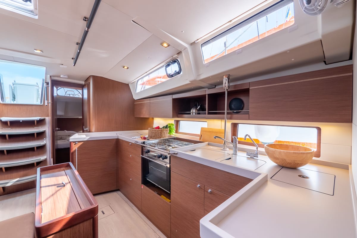 Amorino, a Beneteau Oceanis 46.1 sailboat at Split, Croatia