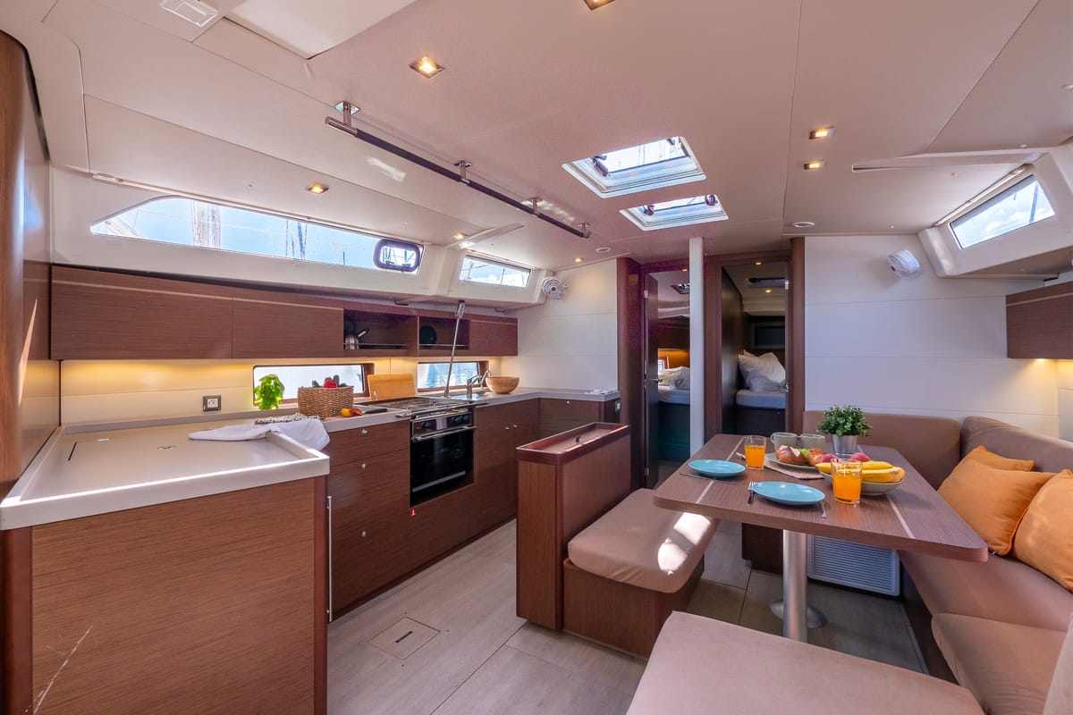 Amorino, a Beneteau Oceanis 46.1 sailboat at Split, Croatia