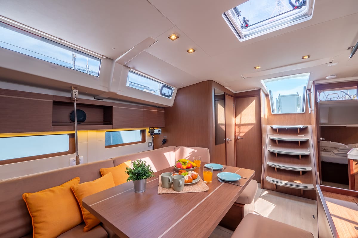 Amorino, a Beneteau Oceanis 46.1 sailboat at Split, Croatia