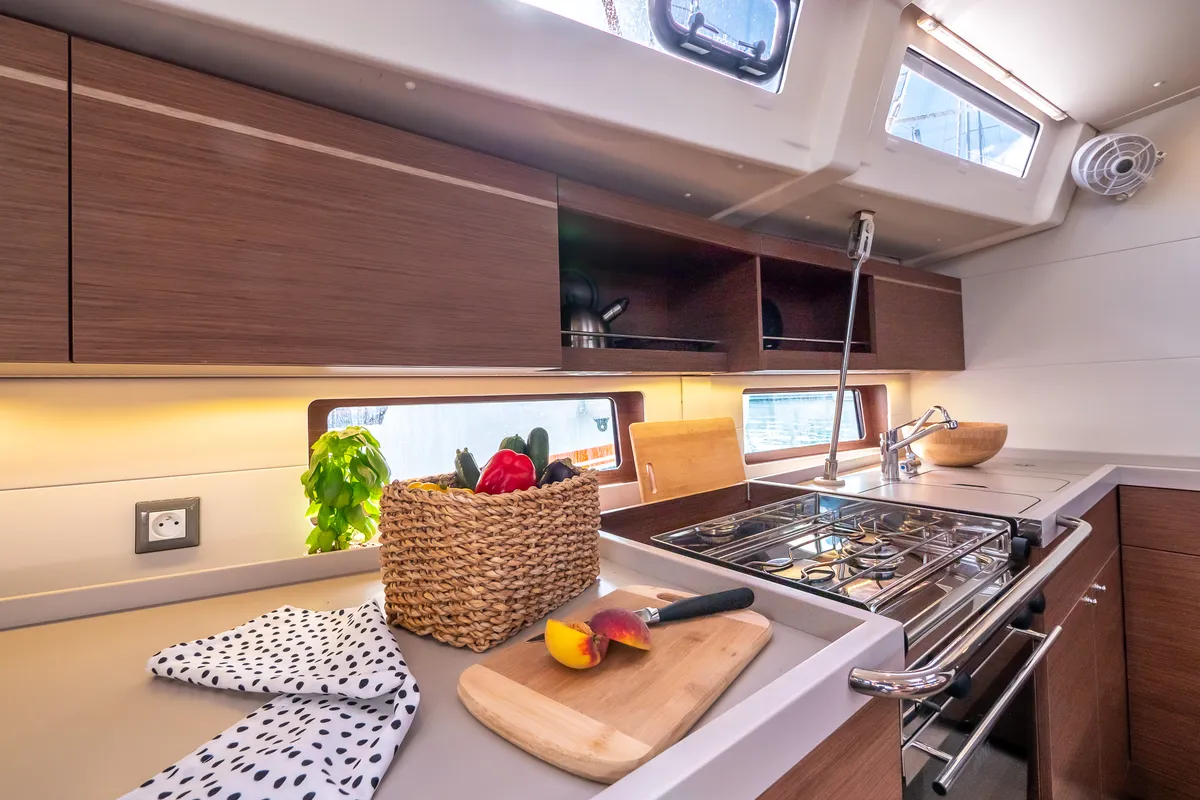 Amorino, a Beneteau Oceanis 46.1 sailboat at Split, Croatia