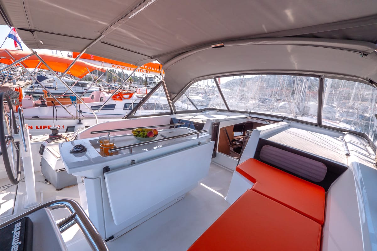 Amorino, a Beneteau Oceanis 46.1 sailboat at Split, Croatia