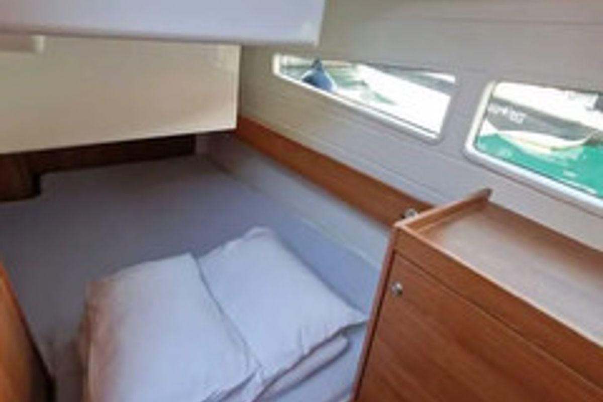 Cabin on Excalibur, a Gulet Platinum 40 motorboat at Općina Rogoznica, Croatia