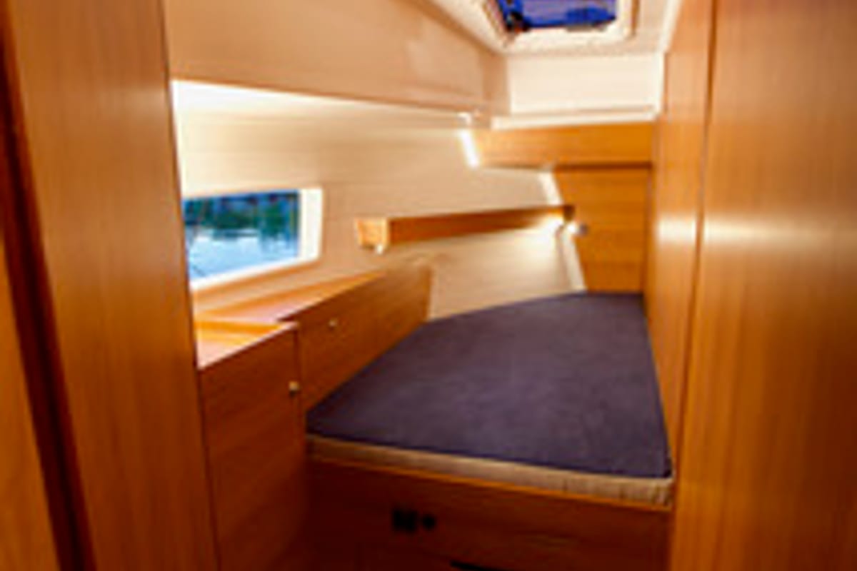 Cabin on Excalibur, a Gulet Platinum 40 motorboat at Općina Rogoznica, Croatia