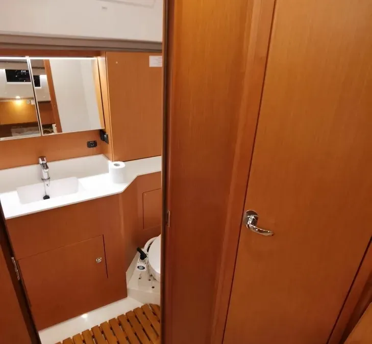 GALINI, a Bavaria Bavaria C45 sailboat at Athens, Greece