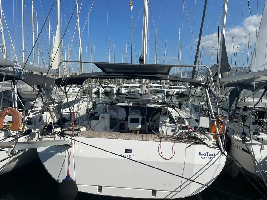 GALINI, a Bavaria Bavaria C45 sailboat at Athens, Greece
