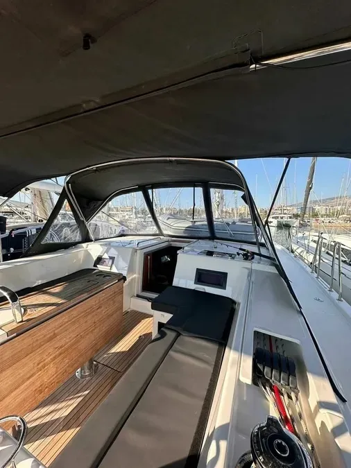 GALINI, a Bavaria Bavaria C45 sailboat at Athens, Greece