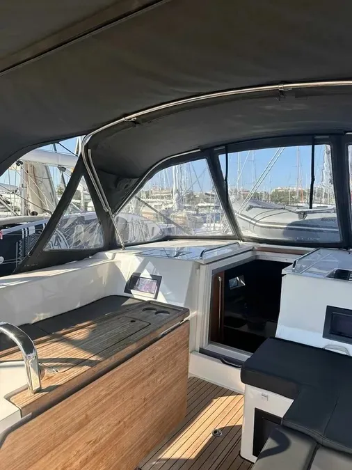 GALINI, a Bavaria Bavaria C45 sailboat at Athens, Greece