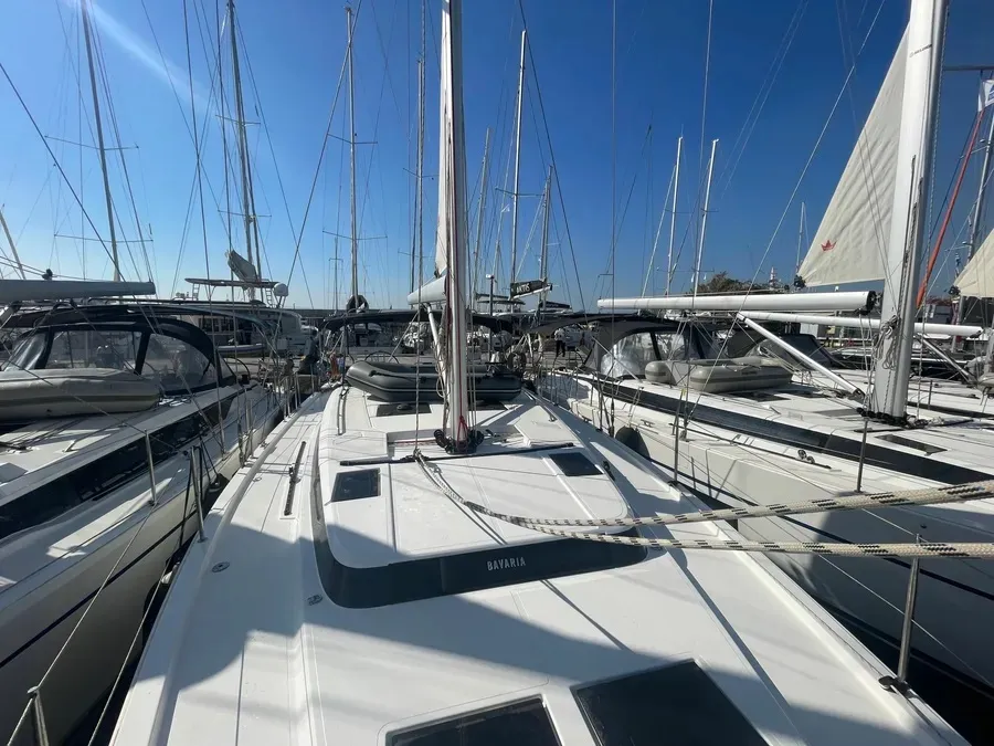 GALINI, a Bavaria Bavaria C45 sailboat at Athens, Greece