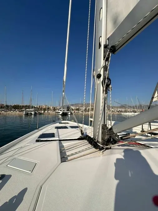 GALINI, a Bavaria Bavaria C45 sailboat at Athens, Greece