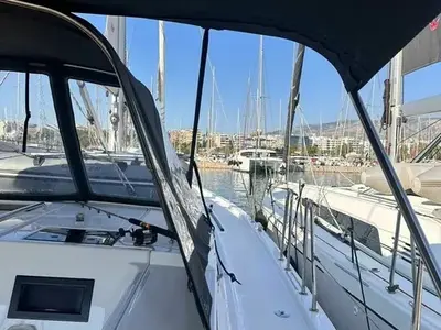 GALINI, a Bavaria Bavaria C45 sailboat at Athens, Greece