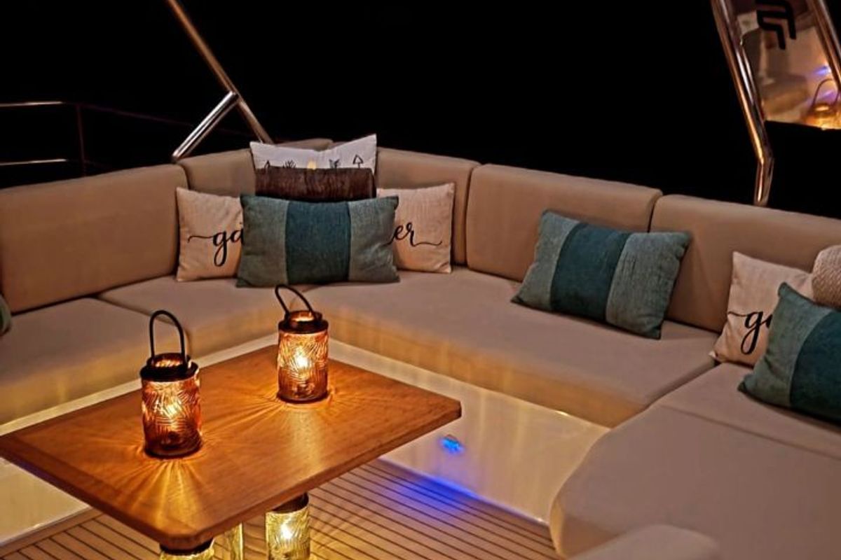LA PERLE, a Fountaine Pajot Samana 59 catamaran at Road Town, British Virgin Islands