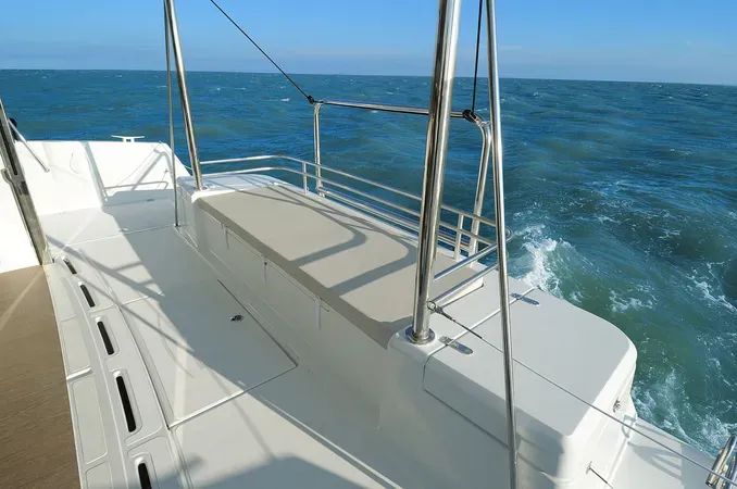 DOUBLE SIX, a Bali Bali 4.1 catamaran at Kalkara, Malta