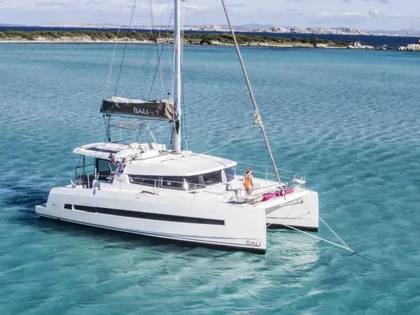 DOUBLE SIX, a Bali Bali 4.1 catamaran at Kalkara, Malta