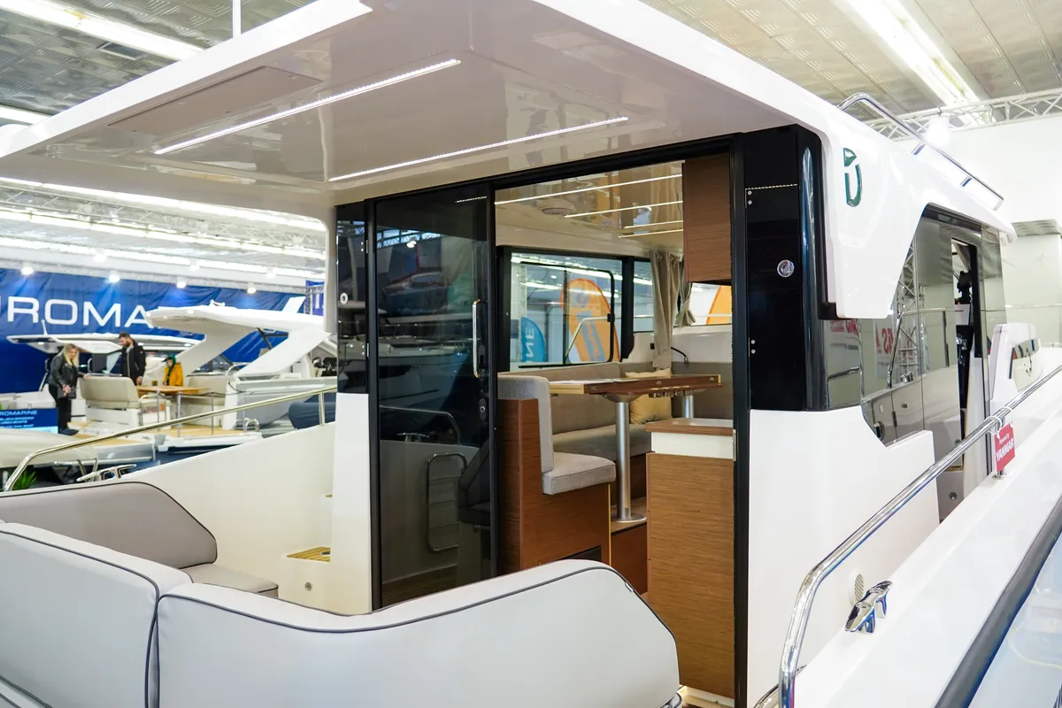 Summer Kiss, a Delphia Yachts Delphia 10 Sedan motorboat at Split, Croatia