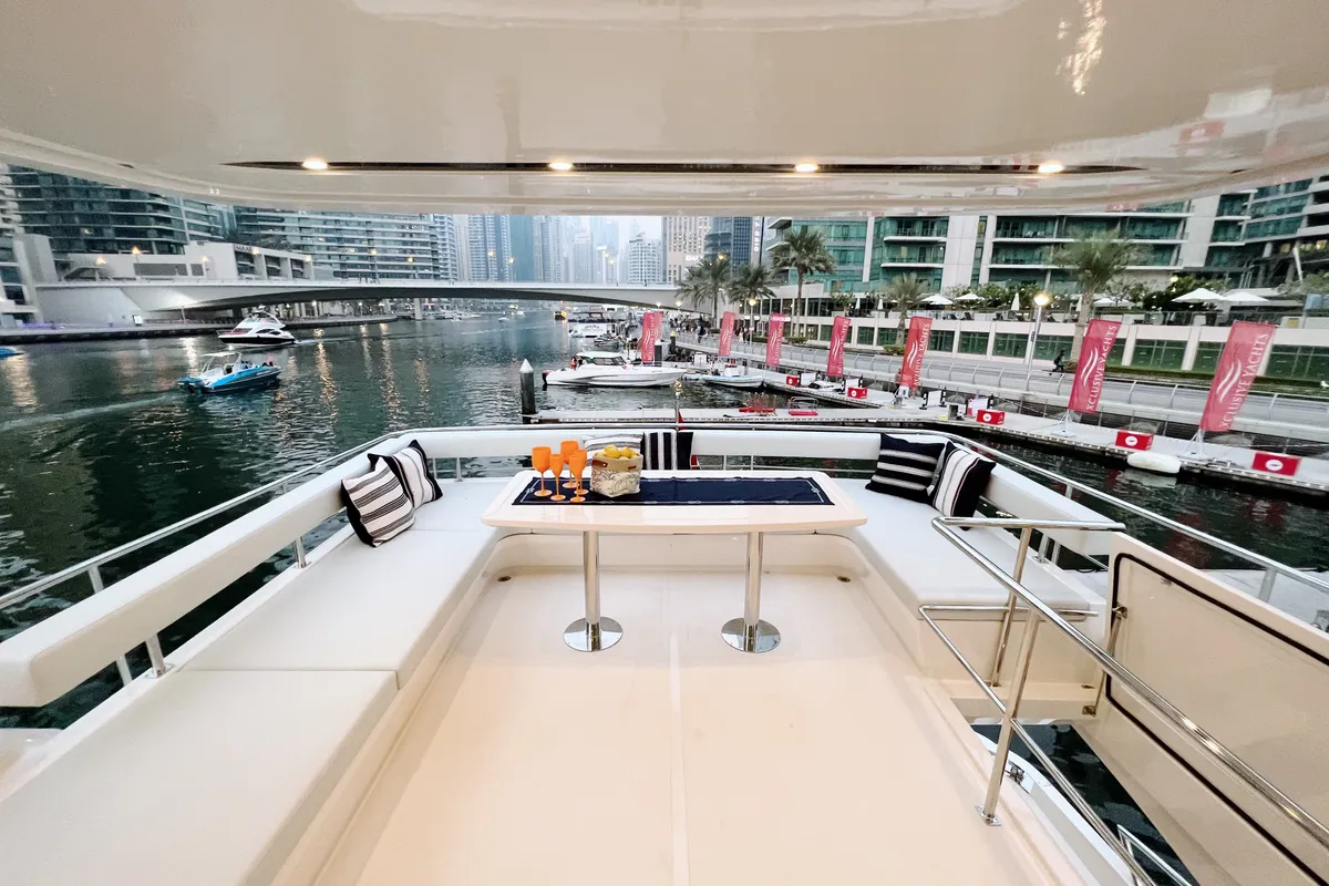 X32, a Luxury Luxury Motor Yacht yacht at Dubai Harbour, United Arab Emirates