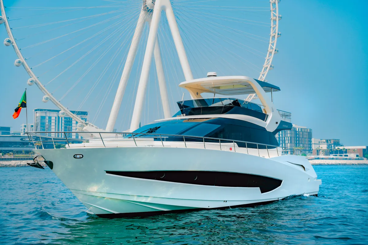 X32, a Luxury Luxury Motor Yacht yacht at Dubai Harbour, United Arab Emirates