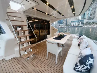 X32, a Luxury Luxury Motor Yacht yacht at Dubai Harbour, United Arab Emirates
