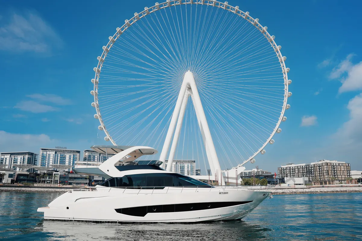 X32, a Luxury Luxury Motor Yacht yacht at Dubai Harbour, United Arab Emirates