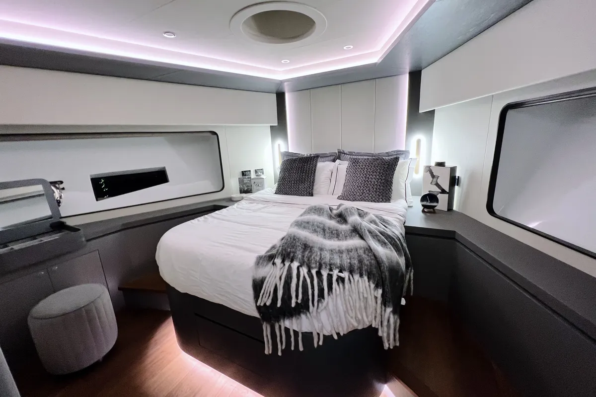 X32, a Luxury Luxury Motor Yacht yacht at Dubai Harbour, United Arab Emirates