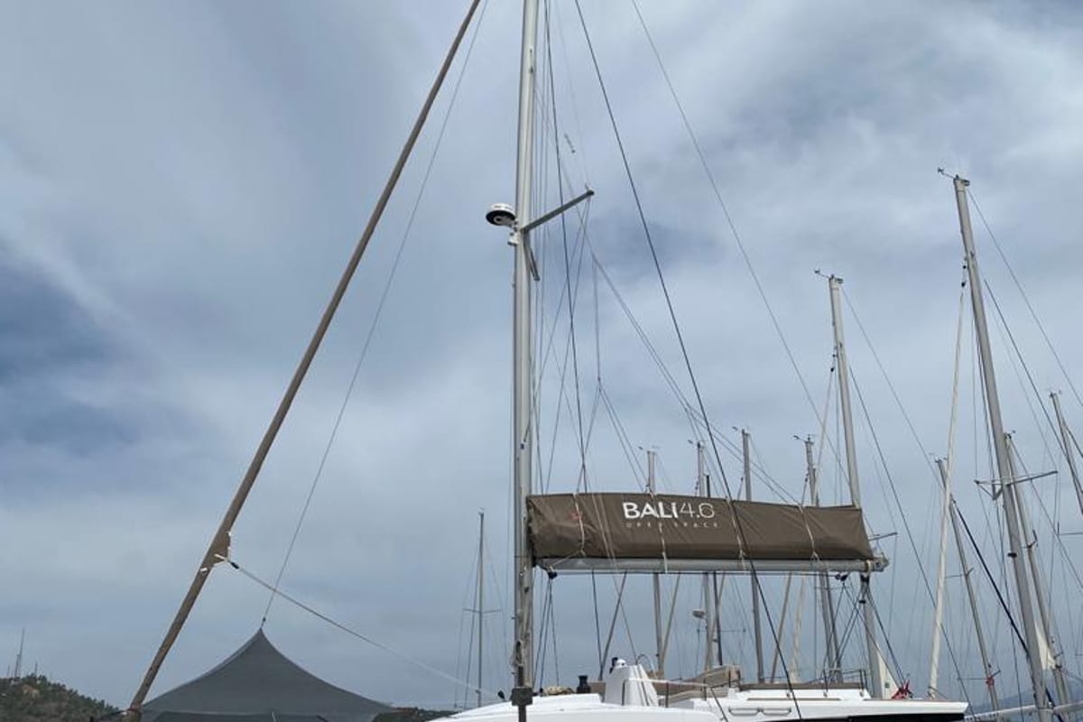 La Brise, a Bali 4.6 catamaran at Fethiye, Turkey