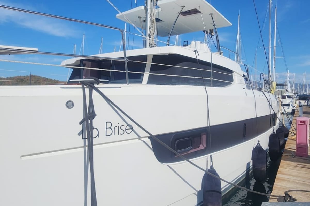 La Brise, a Bali 4.6 catamaran at Fethiye, Turkey
