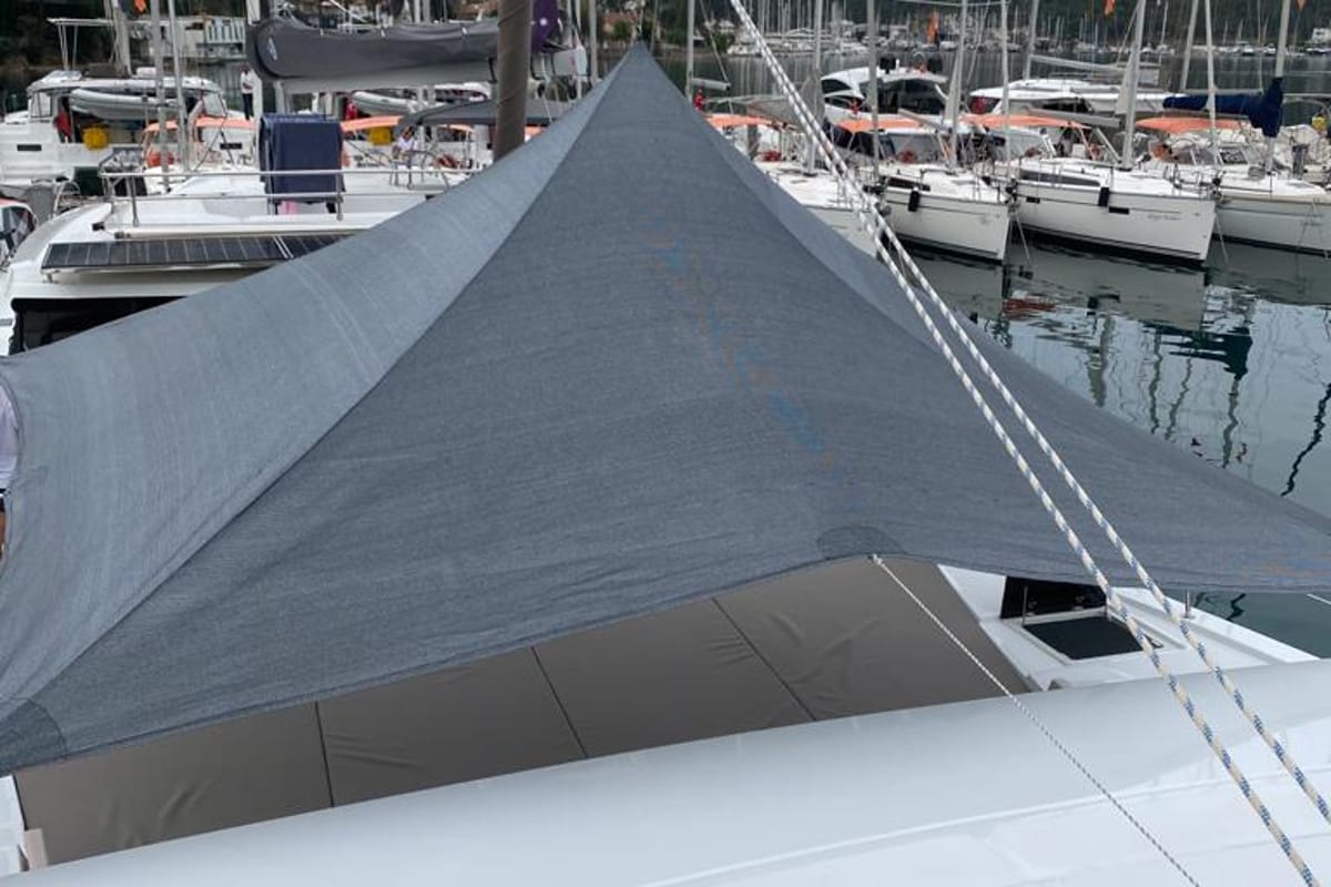 La Brise, a Bali 4.6 catamaran at Fethiye, Turkey