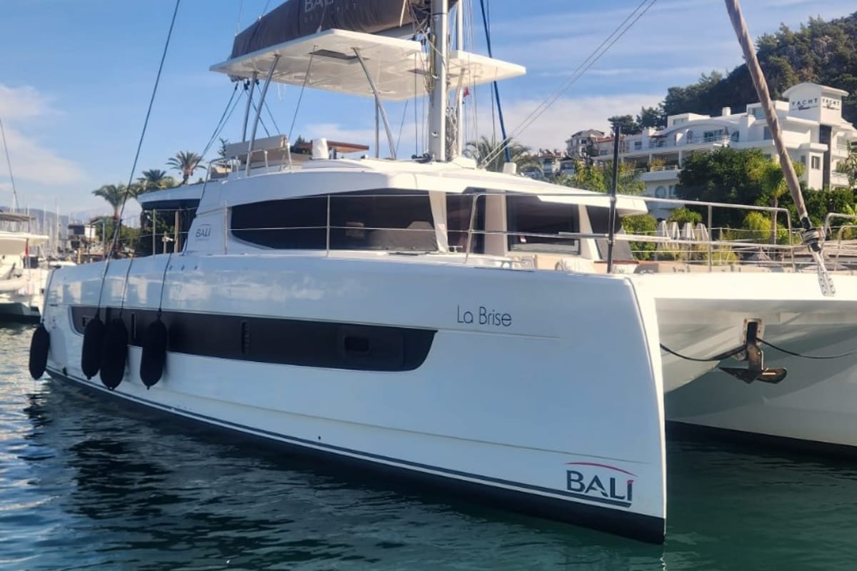 La Brise, a Bali 4.6 catamaran at Fethiye, Turkey