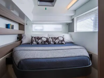 Cabin on Moorings 4200/3/3 Club, a Leopard 42 catamaran at Grand Anse, Grenada