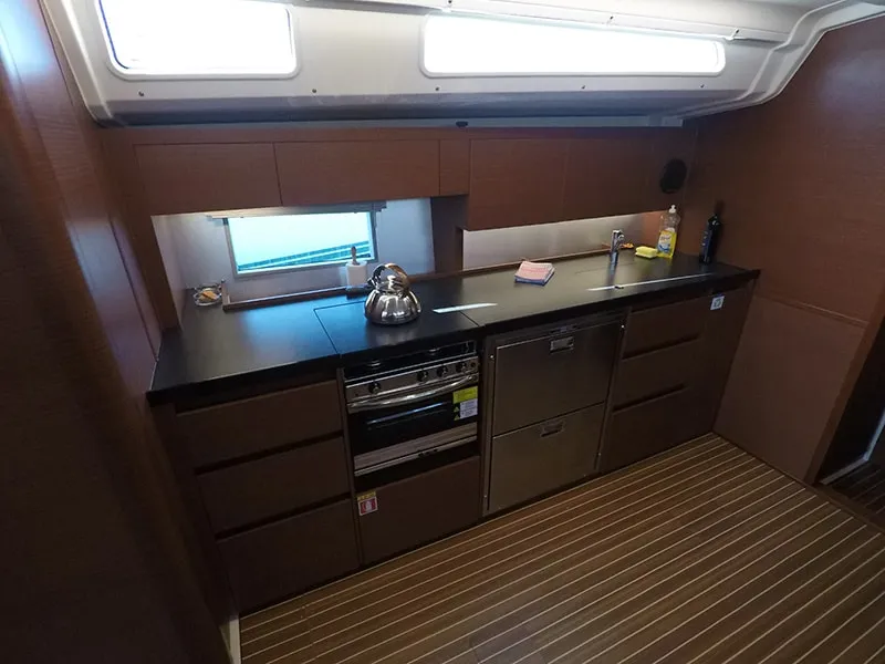 Alian, a Hanse Yachts Hanse 508 sailboat at Grad Šibenik, Croatia