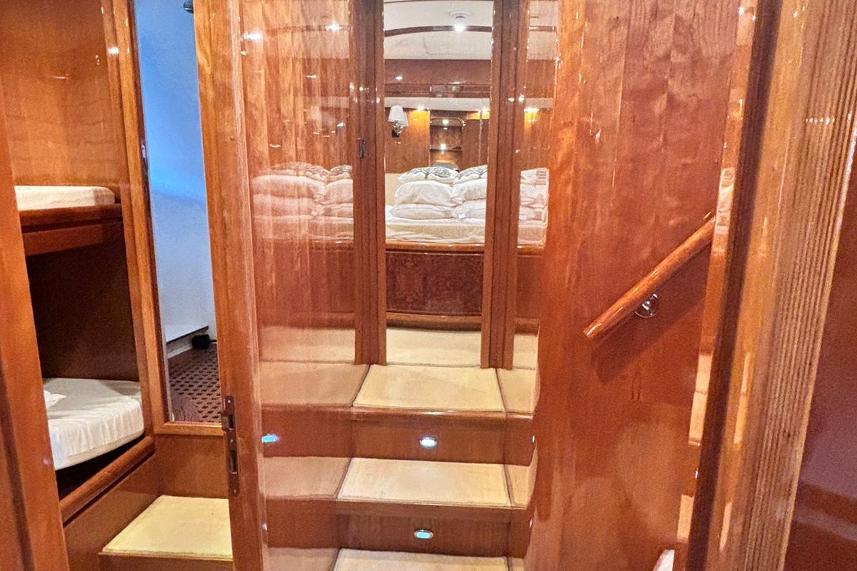 Cabin on Premier Cru, a Monte Fino Premier Cru yacht at Grad Kaštela, Croatia