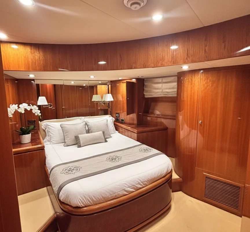 Cabin on Premier Cru, a Monte Fino Premier Cru yacht at Grad Kaštela, Croatia