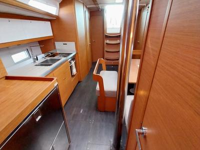 Galley of Penelope, a Dufour 43 sailboat at Volos Municipality, Greece