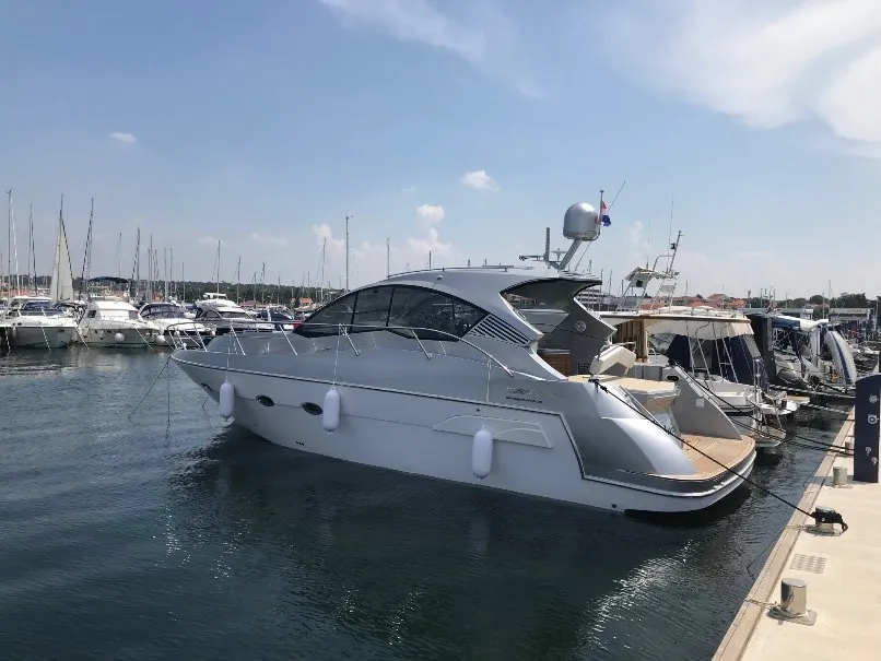 Exterior view of Andrea, a Grginić jahte Mirakul 40 yacht at Grad Biograd na Moru, Croatia
