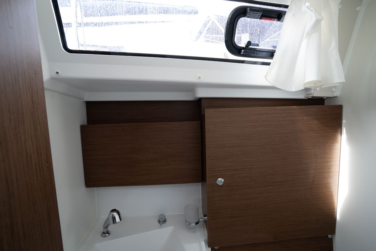 Head on Meli - Comfort line, a Beneteau Oceanis 38.1 sailboat at Rosignano Solvay, Italy