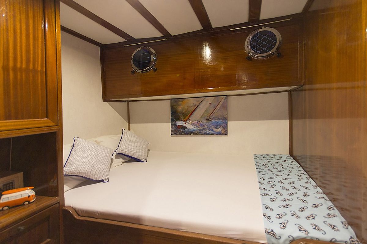 Cabin on Karia, a Custom Made Karia yacht at Fethiye, Turkey