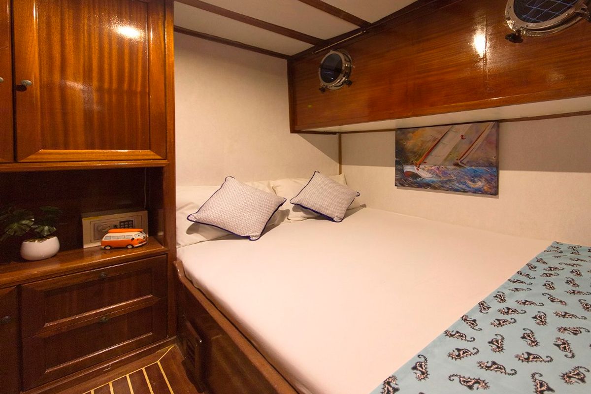 Cabin on Karia, a Custom Made Karia yacht at Fethiye, Turkey
