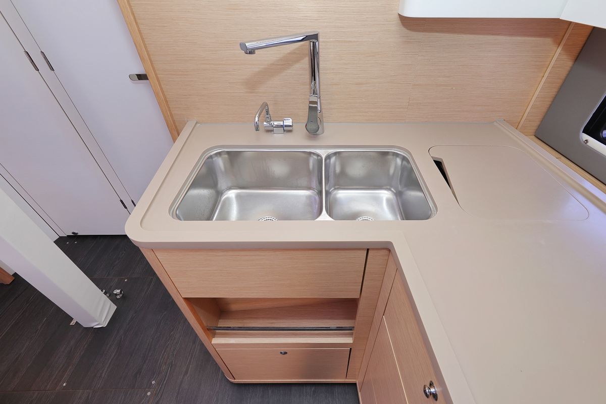 Galley of Soul, a Dufour 44 sailboat at Općina Sukošan, Croatia