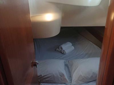 Cabin on Nela, a Beneteau Oceanis 37 sailboat at Municipal Unit of Lefkada, Greece