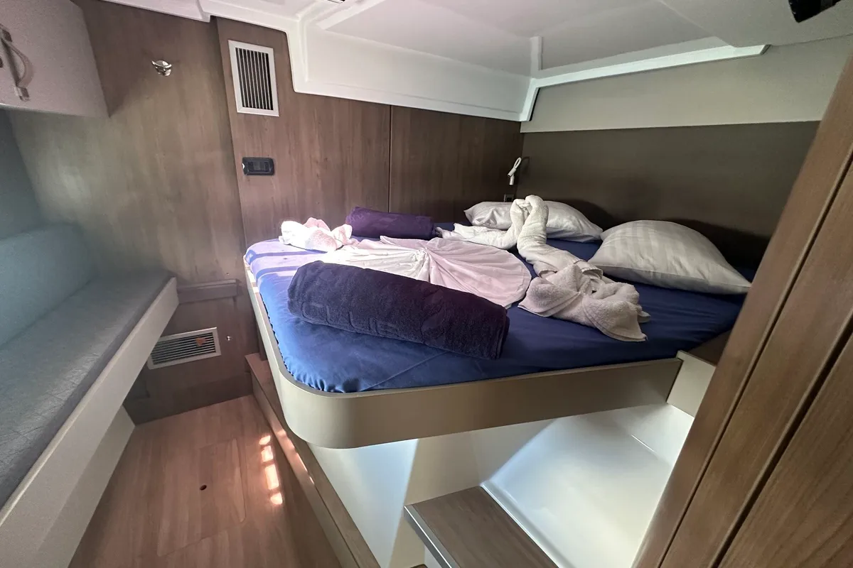 OUFTI IV, a Bali Catspace catamaran at Seychelles, Eden Island Marina, Seychelles