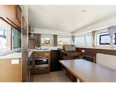 Galley of Nereo - Standard line, a Lagoon 40 catamaran at Tonnarella, Italy