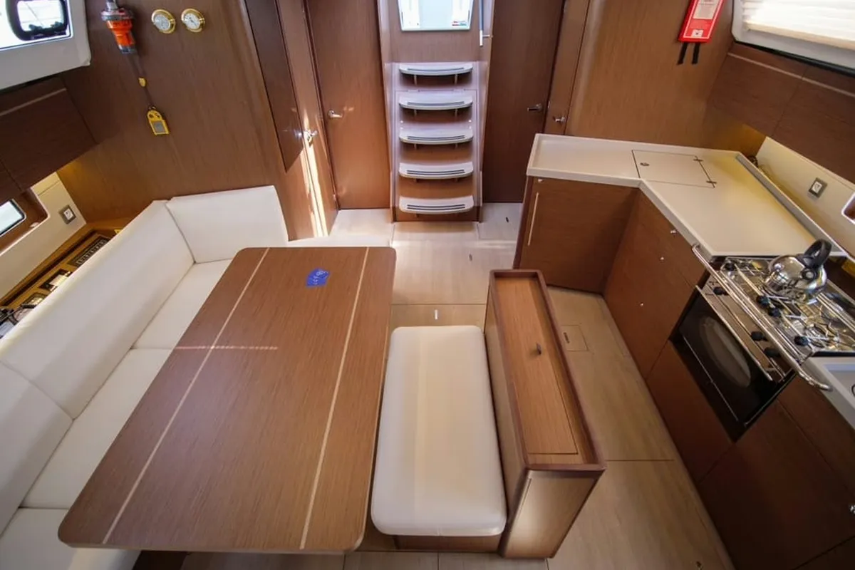 Layla, a Beneteau Oceanis 46.1 sailboat at Volos Municipality, Greece
