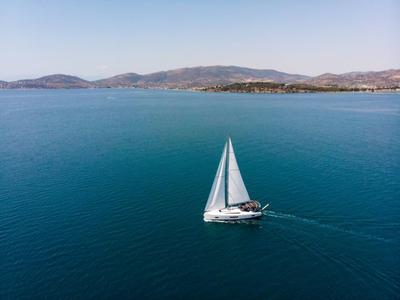 Layla, a Beneteau Oceanis 46.1 sailboat at Volos Municipality, Greece
