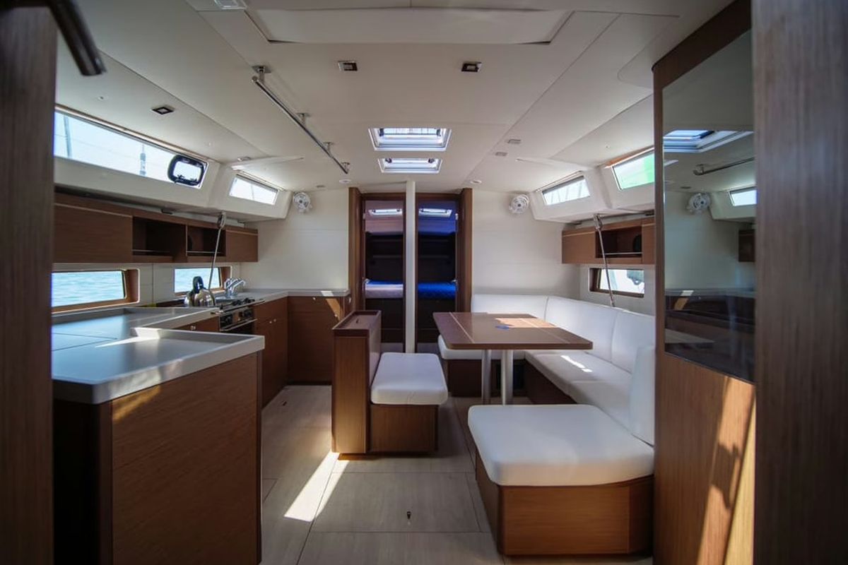 Layla, a Beneteau Oceanis 46.1 sailboat at Volos Municipality, Greece